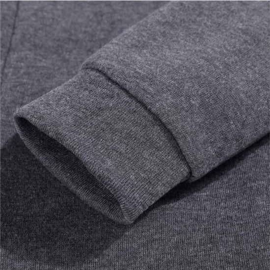 Slim Women Simple Pullover Long Sleeves Purple Hoodie WH-09PL image