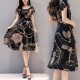 Showing image for Summer New Women Fashion Short sleeve Floral Printing Dress WC-200 Summer New Women Fashion Short sleeve Floral Printing Dress WC-200 image