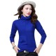 Showing image for Women's Check Patched High Neck L-Sleeve Sweater WH-26BL Women's Check Patched High Neck L-Sleeve Sweater WH-26BL image