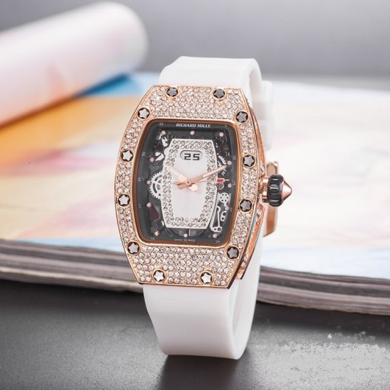 Designer Diamond Decorated Women's Watch W-52WT