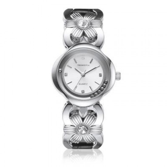 Rebirth Flower Diamond Design Silver Wrist Watch W-77S Rebirth Flower Diamond Design Silver Wrist Watch W-77S