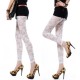 Showing image for Women's New White Hollow Out Lace Leggings WC-211WT Women's New White Hollow Out Lace Leggings WC-211WT |image