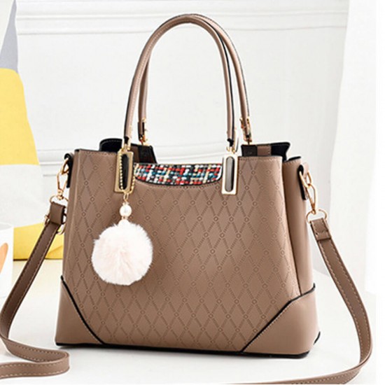 Designers Pattern Women Casual Hand Bag - Brown