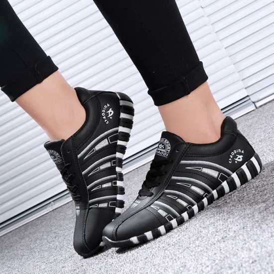 Soft Comfortable Fashion Jogging Sneaker - Black