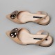 Classic Platform Pointed Toe Flat Fairy Sandals -Brown Classic Platform Pointed Toe Flat Fairy Sandals -Brown |image