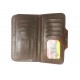 Brown Color Leather Singal Loop Closer Wallet DAW-01 image