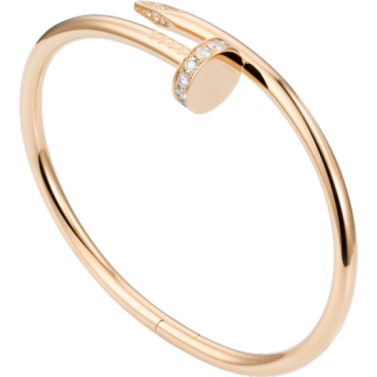 Diamond Nail Style Rose Gold Color Titanium Steel Bracelet Diamond Nail Style Rose Gold Color Titanium Steel Bracelet