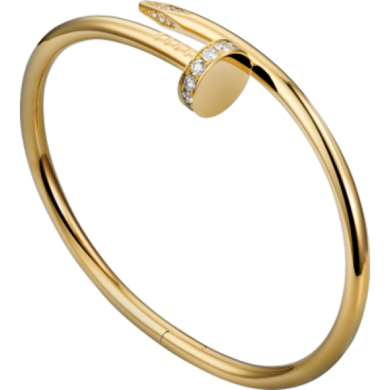 Diamond Nail Style Gold Color Titanium Steel Bracelet Diamond Nail Style Gold Color Titanium Steel Bracelet