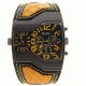 Showing image for Men's Fashion Oulm Quartz Leather Strap Yellow Color Sports Watch CSG-40Y Men's Fashion Oulm Quartz Leather Strap Yellow Color Sports Watch CSG-40Y image