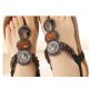 Showing image for Bohemian Beaded Clip Women Sandal CSW-04BK Bohemian Beaded Clip Women Sandal CSW-04BK image