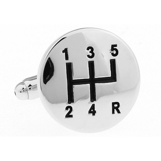 Look Stylish French Shirt Automotive Transmission Gear Shape Cufflinks For Men CFL-23