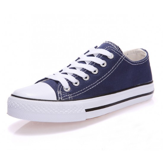 Women Blue Color Comfty Canvas Shoes For Women WS-03BL