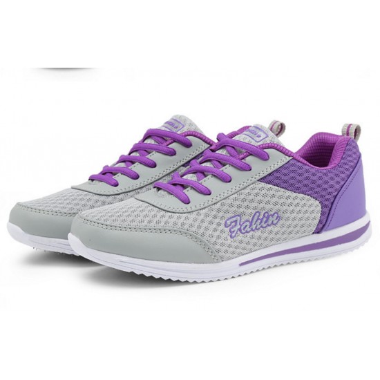 Women Purple Sports Breathable Air-Cushioned Joggers Shoes S-20Pr Women Purple Sports Breathable Air-Cushioned Joggers Shoes S-20Pr