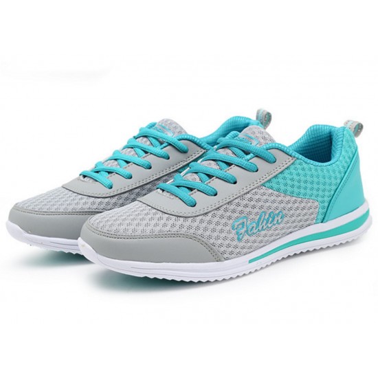 Women light blue Sports Breathable Air-Cushioned Joggers Shoes S-20LB