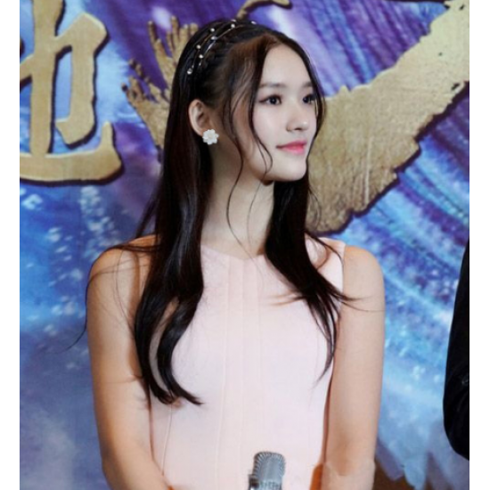 Woman Fashion Wild White Flower Earrings E-15W image