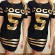 Black Color Slim Bodycon Stylish Print Mini Dress For Women WC-47 image