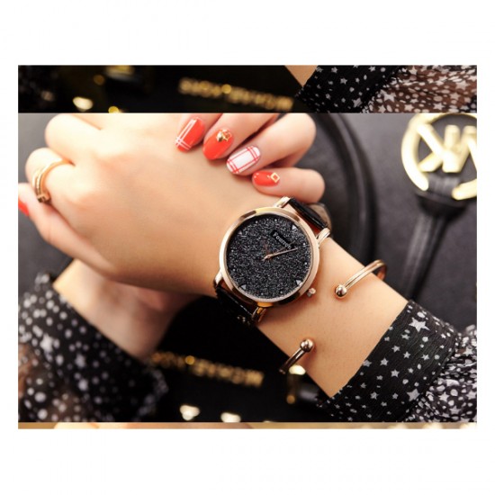 Showing image for Korean Fashion Black Color Ultra Thin Leather Ladies Watch W-02 Korean Fashion Black Color Ultra Thin Leather Ladies Watch W-02 image