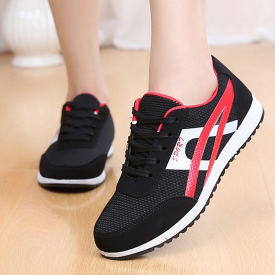 Women Fashion Black Breathable Sports Shoes S-74BK