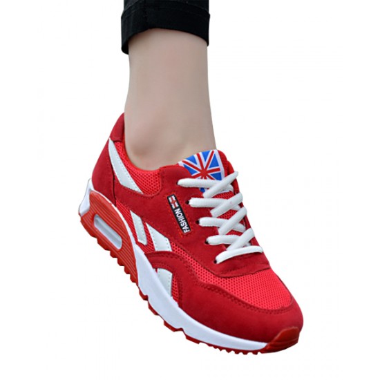 Women Comfortable Wild Breathable Light Running Sports Shoes S-80RD